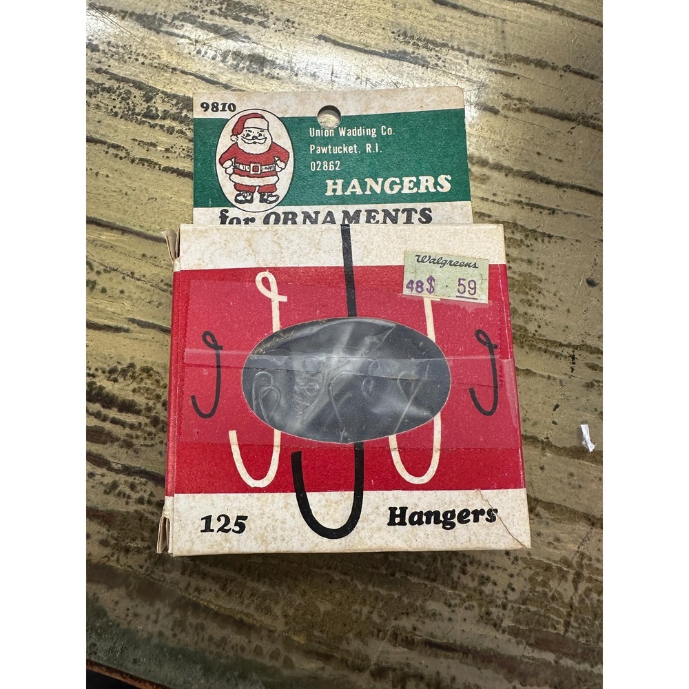 Vintage Ornament Hangers in Original Box